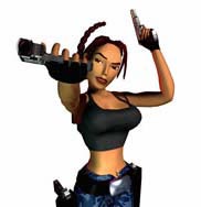 Lara With two guns