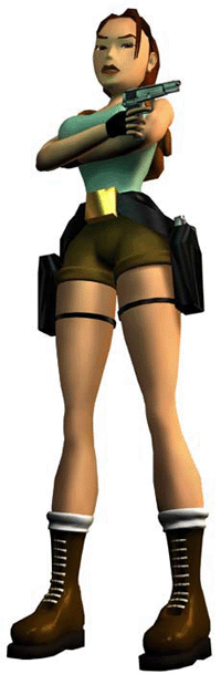 Lara standing